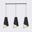 EMIBIG 1617/3 MODA 3 BL GOLD LAMPA WISZĄCA