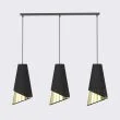 EMIBIG 1617/3 MODA 3 BL GOLD LAMPA WISZĄCA