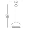 KOLARZ A1339.31.WM.VINAG/40 CULT lampa wisząca