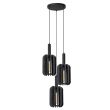 LUCIDE RAFAL 45492/13/36 LAMPA WISZĄCA szary i odcienie szarości