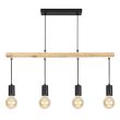 CANDELLUX 34-77929 IZZY LAMPA WISZĄCA 4X60W E27 CZARNY