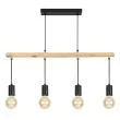CANDELLUX 34-77929 IZZY LAMPA WISZĄCA 4X60W E27 CZARNY