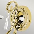ELSTEAD AEGEAN AG1 POL BRASS 1Lt Wall Light