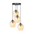 EMIBIG 681/4PREM LAMPA WISZĄCA ISTAR 4 BL PREMIUM MIODOWY