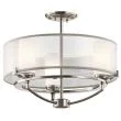 ELSTEAD SALDANA KL/SALDANA3 3Lt Chandelier/Semi-Flush