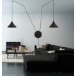 EMIBIG 160/2 ABRAMO 2 BLACK LAMPA WISZĄCA