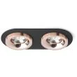 RENDL R13243 SHARM R II wpuszczana czarna miedź/miedź 230V LED 2x10W 24° 3000K