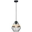MILAGRO MLP5524 CLIFF BLACK 1xE27 60W
