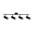 CANDELLUX 94-01641 Colly lampa sufitowa czarny 4x15w gu10 klosz czarny