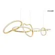 MOOSEE MSE1501100185 lampa wisząca JAZZ 6 złota