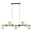 TK-LIGHTING 11037 LAVA BROWN LAMPA WISZĄCA 9XG9