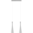 HELLUX 8511209 Lampa wisząca biała Vegas2 2pł