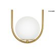 MOOSEE MSE010100302 MOOSEE lampa wisząca AURELIA 50 złota