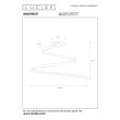 LUCIDE 46199/25/30 MAXENCE LAMPA SUFITOWA