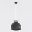 EMIBIG 1753/1 GEO 1 BLACK MOKKA Lampa wisząca