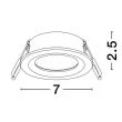 LUCES EXCLUSIVAS LE61613 BOSCONIA oczko podtynkowe