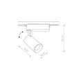 NOWODVORSKI 9008 PROFILE IRIS LED 30W