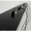 Step into design XT068-4P Lampa wisząca LINEA-4 LONG czarna 70 cm