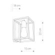 NOWODVORSKI 9046 CRATE kinkiet