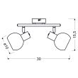 CANDELLUX 92-61591 MAURO LISTWA Z PILOTEM