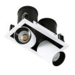 ITALUX Mercanta Double GL7117-2/12W 4000K WH+BL