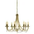 CANDELLUX 38-69187 MUZA ZWIS 8X40W E14 PATYNA