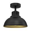 LUMINEX 9115 plafon Sven black/gold 1