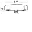 KOLARZ 0345.18S.3AQ.BG.OKPT EMOZIONE lampa sufitowa złoto 24K