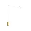 EMIBIG 527/1 LAMPA WISZĄCA TRAKER 1 WH/GOLD