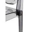 KING HOME KH010100226 Krzesło barowe VICTORIA 65 cm dymione - poliwęglan