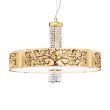 KOLARZ 0345.38S.3.AL.MUOKPT EMOZIONE lampa wisząca złoto 24K
