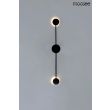 Moosee MSE010100246 Lampa ścienna SHADOW 2 CLOSE czarna