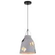 CANDELLUX 31-43269 PATCH ZWIS 27 1X60W E27 SZARY + ZŁOTY DEKOR