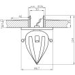 CANDELLUX 2295964 SK-37 CH G4 CHROM OPR. STROP. STAŁA KRYSZTAŁ 20W G4 PĄK KWIATOWY