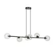 EMIBIG 874/6 LAMPA WISZĄCA ROSSI 6 BL TRANSPARENT