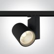 ONE LIGHT 65614NT/B/W Bevino 3 czarny track spot COB LED 3000K 42W