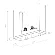 NOWODVORSKI 9381 PLANT lampa wisząca