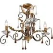 ELSTEAD AMARILLI AML3 BRONZE 3Lt Chandelier/Semi-Flush