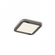 RENDL R12776 HUE SQ 9 wpuszczana czarny chrom 230V LED 6W 3000K