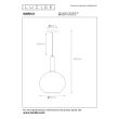 LUCIDE 45402/30/30 LAMPA WISZĄCA NOWOCZESNA MARIUS