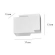 EMIBIG 940/1 KINKIET FROST WHITE