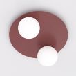 EMIBIG 1688/2 SOLAR 2 BURGUNDY OPAL LAMPA SUFITOWA