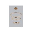 AZZARDO AZ4429 BRIGHTON 3 GO DECORATIVE PENDANT GOLD