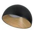 Step into design ST-9493C/B black Ledowy plafon PADELLA SKOS czarny 35 cm