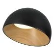 Step into design ST-9493C/B black Ledowy plafon PADELLA SKOS czarny 35 cm