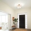 ELSTEAD Lacey KL-LACEY-SFM-MB 4 Light Semi-Flush Mount - Mission Bronze