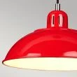ELSTEAD Franklin FRANKLIN-P-RED 1 Light Pendant - Red