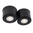 ANTIGO Plafon Miki 2 - Czarny (100 mm) 1118
