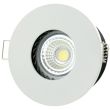 SPECTRUMLED SLIP001005 Oczko sufitowe FIALE IV GU10 OCZKO GU10 250V IP65 FI83x51mm BIAŁY okrągła