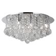 AZZARDO 1671-10X-CL / AZ1288 Bolla 58 Lampa sufitowa